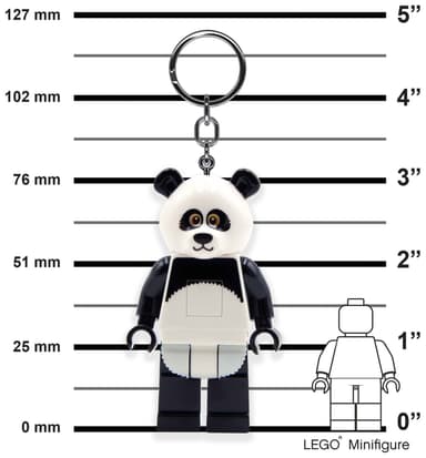 LEGO LED-nøkkelring (pandafyr)