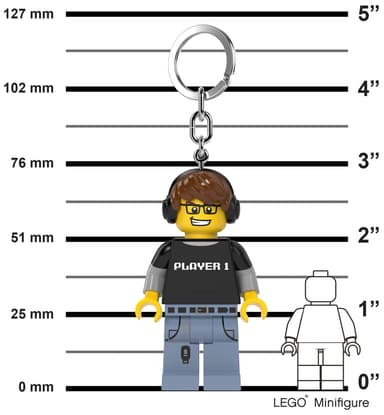LEGO LED-nøkkelring (TV-spillfyr)