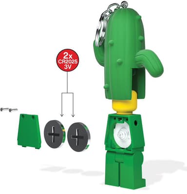 LEGO LED-nøkkelring (kaktusgutt)
