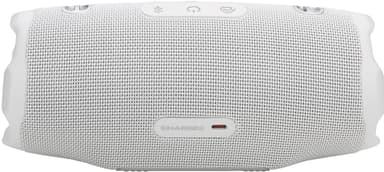 JBL Charge 6 trådløs bærbar høyttaler (hvit)