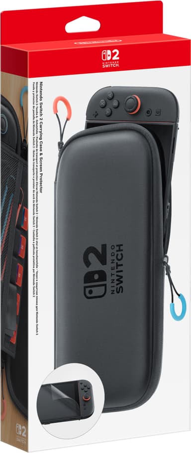 Nintendo Switch 2 deksel og skjermbeskyttelse
