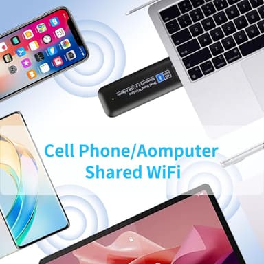 NÖRDIC WIFI6 Bluetooth 5.0 trådløs USB 3.0-adapter Dual Band 2.4/5.8GHz 1300Mbps