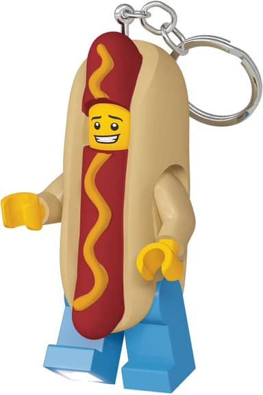 LEGO LED-nøkkelring (hot dog-mann)