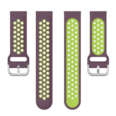 EBN klokkereim Garmin Vivoactive 6 - Lilla/grønn