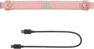JBL Charge 6 trådløs bærbar høyttaler (rosa)