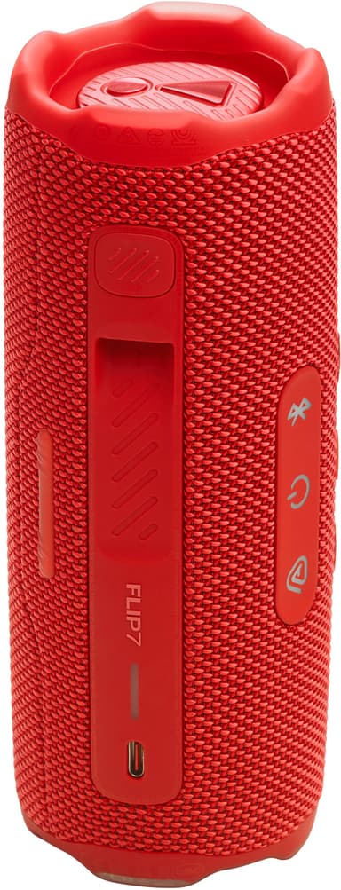 JBL Flip 7 bærbar trådløs høyttaler (rød)