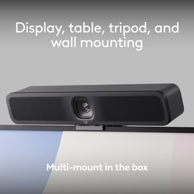 Logitech MeetUp 2 videokonferansesystem (grafitt)