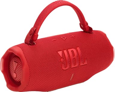 JBL Charge 6 trådløs bærbar høyttaler (rød)