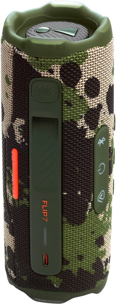 JBL Flip 7 wireless portable speaker (squad)