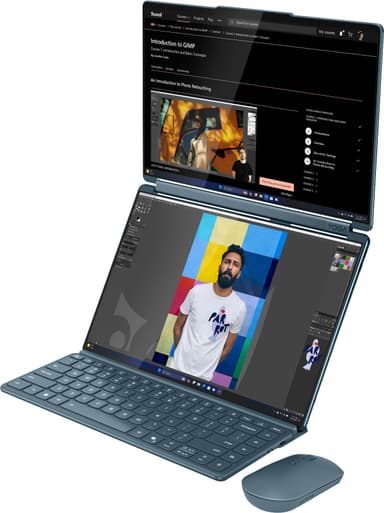 Lenovo Yoga Book 9i 2-i-1 bærbar PC U7-255H/32GB/1024