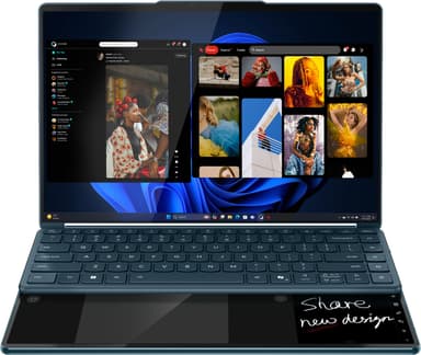 Lenovo Yoga Book 9i 2-i-1 bærbar PC U7-255H/32GB/1024