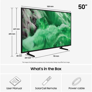 Samsung 50” Q7F3 4K QLED Smart-TV (2025)