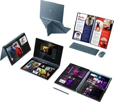 Lenovo Yoga Book 9i 2-i-1 bærbar PC U7-255H/32GB/1024