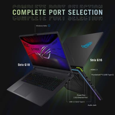 Asus ROG Strix G18 G815LR U9-285H/32/1TB/5070Ti bærbar gaming-PC