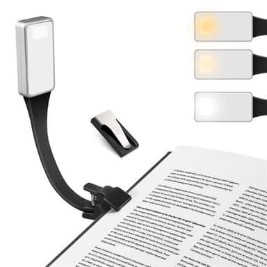 LED Leselampe med bokklype