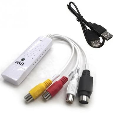USB 2.0 Video Capture Adapter DC60 - digitaliser VHS til datamaskin eller DVD