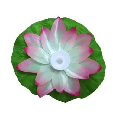 Flytende LED-belysning lotusblomst for basseng og spa - 3-farget