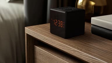 Philips R4500 digital klokkeradio (sort)