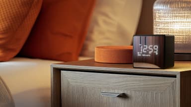 Philips R4600 digital klokkeradio (sølv)