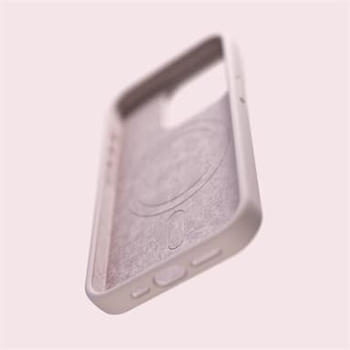 Etteri silikonetui med MagSafe for iPhone 16 - Lys rosa
