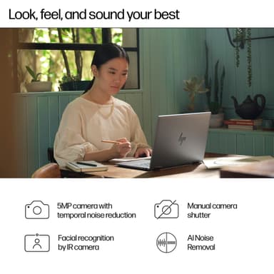 HP Envy x360 14" bærbar PC R7-8840HS/16/512
