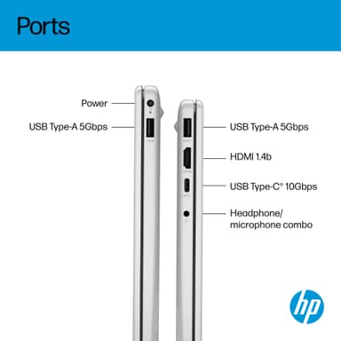 HP OmniBook 3 14" bærbar PC AI 5 340/16/512