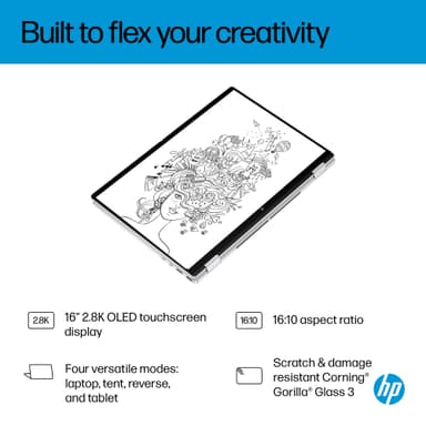 HP OmniBook X Flip 16 Ultra 5-226V/16/512/OLED 16" Copilot+ PC