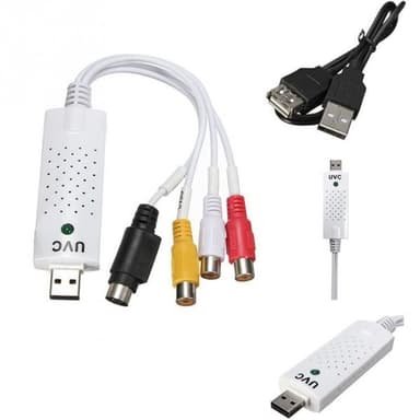 USB 2.0 Video Capture Adapter DC60 - digitaliser VHS til datamaskin eller DVD