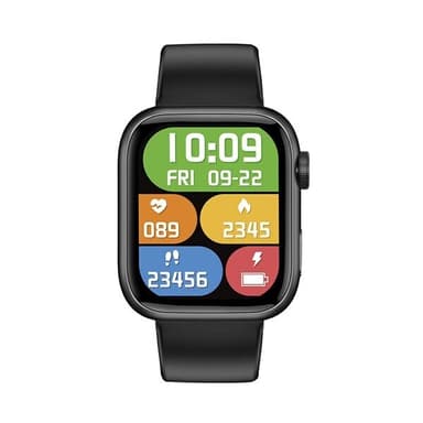 Forever IGo Watch 3 JW-500 – Smartklokke for Barn med Bluetooth og Helsemonitor, Svart