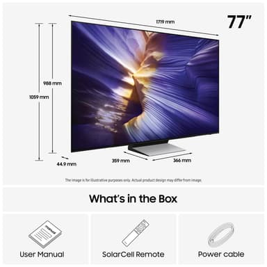 Samsung 77" S90F 4K OLED Smart-TV (2025)