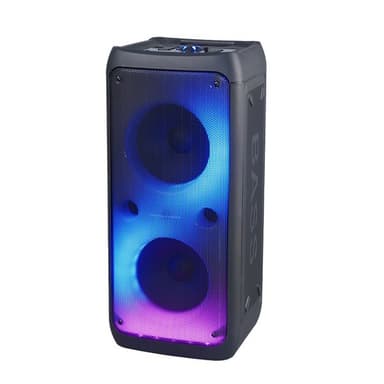 Multifunksjonell Festhøyttaler med LED-Lyseffekter og Karaoke Funksjoner