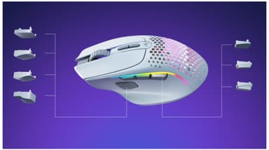 Glorious Model I 2 trådløs gamingmus (hvit)