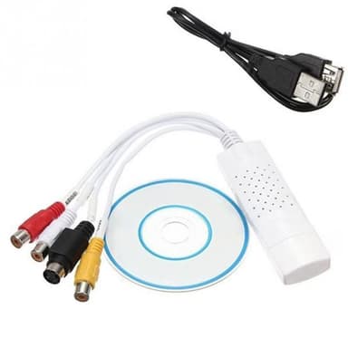 USB 2.0 Video Capture Adapter DC60 - digitaliser VHS til datamaskin eller DVD