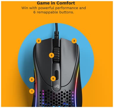 Glorious Model D 2 gamingmus (sort)