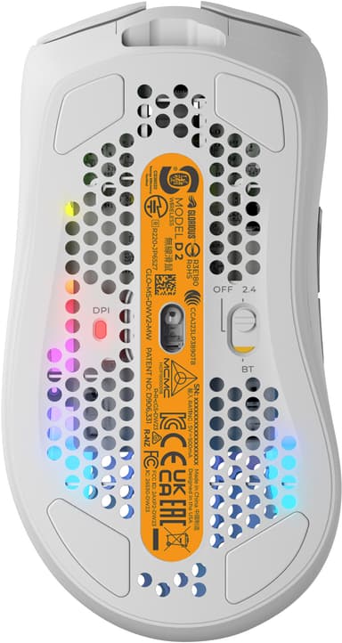 Glorious Model D 2 trådløs gamingmus (sort)