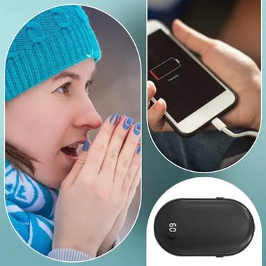 Håndvarmer med Powerbank 5200mAh