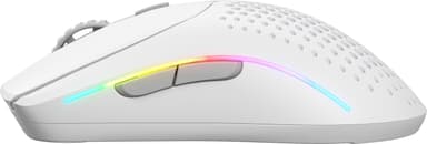 Glorious Model O 2 mini trådløs gamingmus (hvit)
