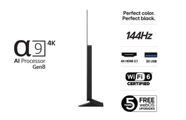 LG 77" OLED C 4K OLED evo TV (2025)