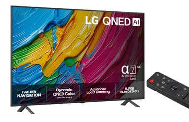 LG 50" QNED 80 4K QNED AI TV (2025)