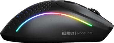 Glorious Model D 2 trådløs gamingmus (hvit)