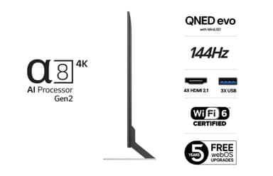 LG 86" QNED 85 4K QNED evo TV (2025)