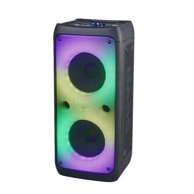 Multifunksjonell Festhøyttaler med LED-Lyseffekter og Karaoke Funksjoner