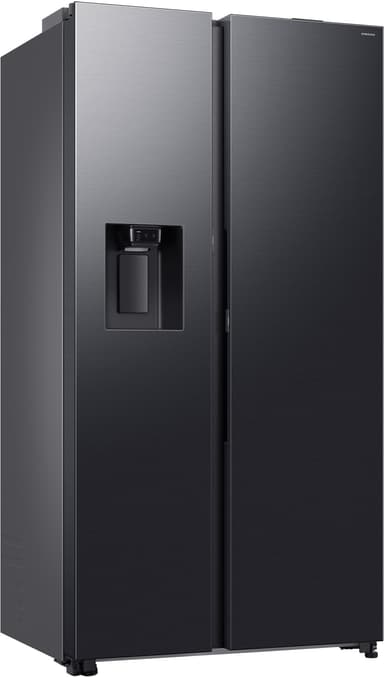 Samsung side-by-side RS80F64KEFEF (sort rustfritt stål)