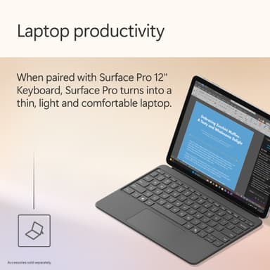 Microsoft Surface Pro 8C/16/512GB 12" Copilot+ PC
