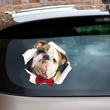 Bildekal Engelsk Bulldogg