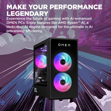 HP OMEN 35L GT16-0850no R7-8700F/16/1TB/5070 stasjonær gaming-PC
