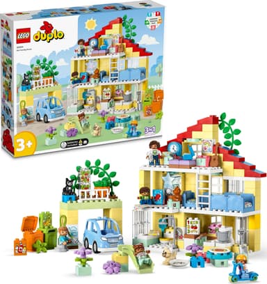 LEGO DUPLO Town 3-i-1 Familiehjem 10994