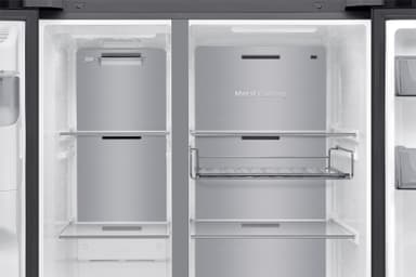 Samsung side-by-side RS80F64KEFEF (sort rustfritt stål)