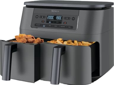 Ninja Dual Zone airfryer DZ100 (Gun metal grey)