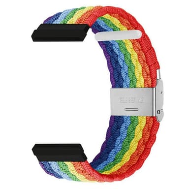 Flettet elastisk klokkereim Fitbit Versa 4 - Pride